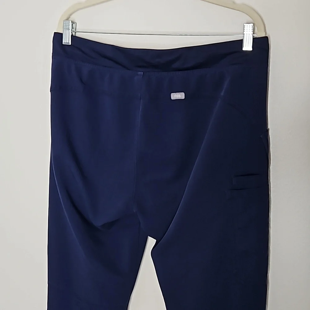 Figs Navy Blue Scrub Pants Size Large Tall - Picture 4 of 9